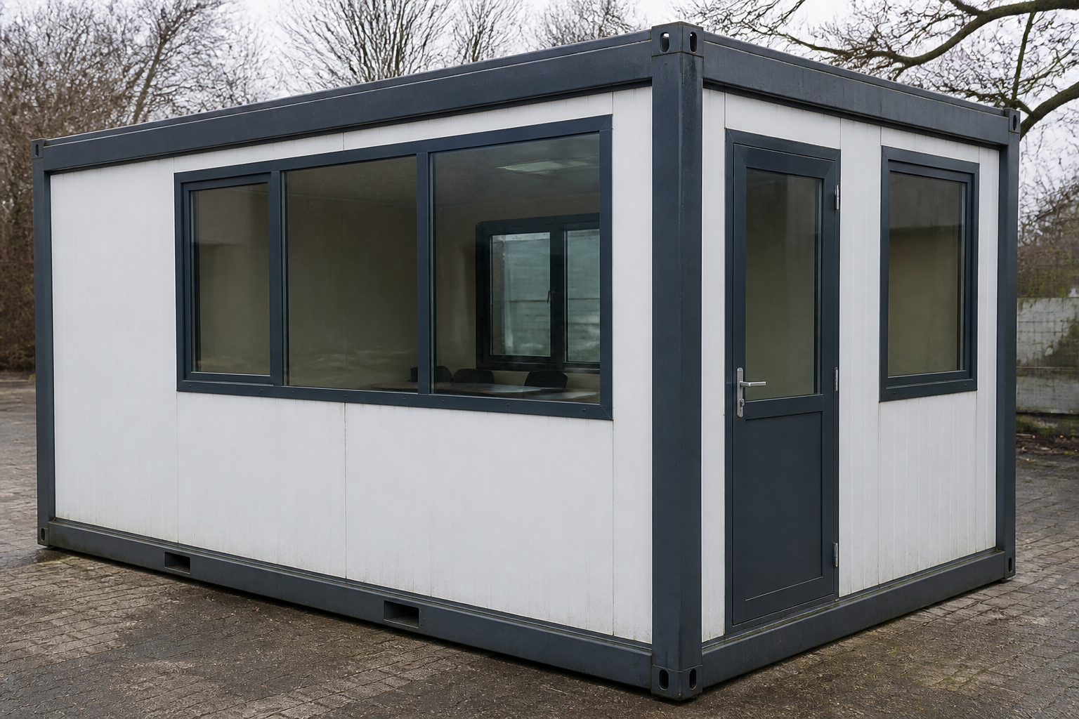 Евробокс из сэндвич-панелей — офисный модуль